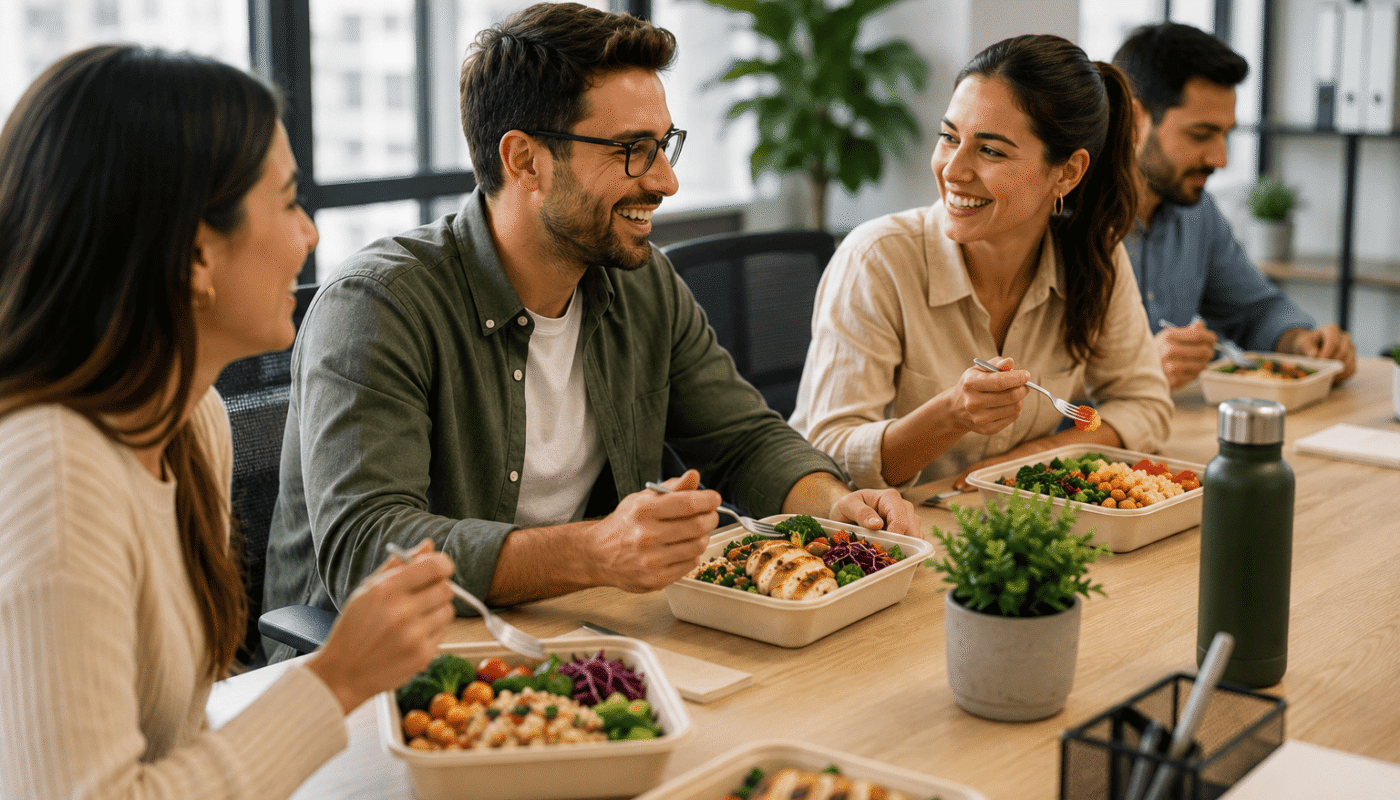 Alimentación de los colaboradores y productividad: por qué un buen almuerzo también es bienestar laboral