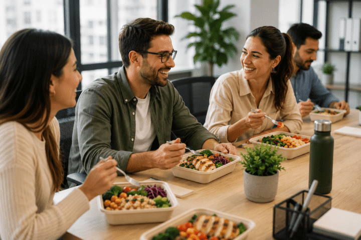 Alimentación de los colaboradores y productividad: por qué un buen almuerzo también es bienestar laboral